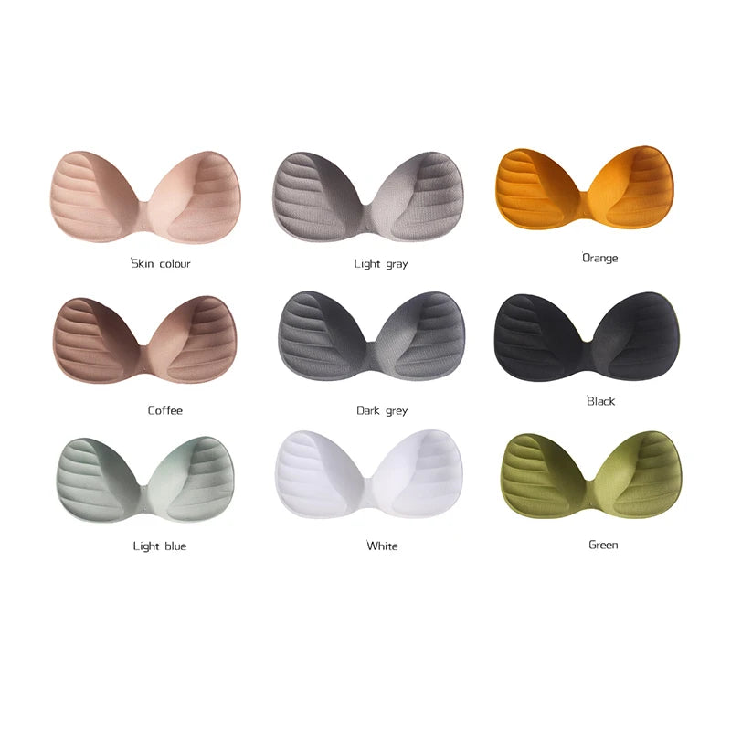 Women's Bikini Bra Padded Inserts – Push Up Chest Enhancer Bikini Bra Inserts Axl