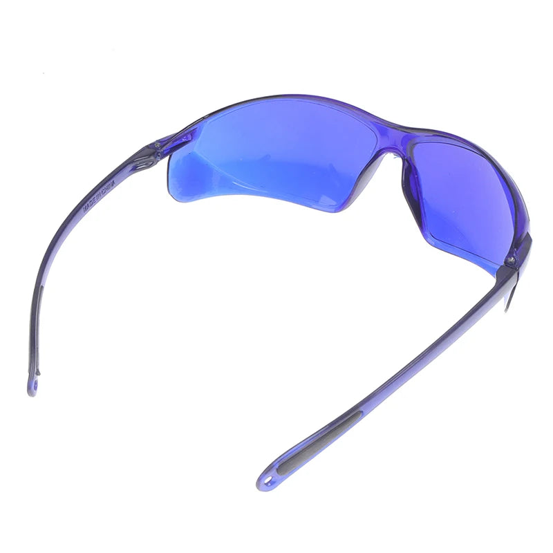 Golf Ball Finder Glasses – UV400 Blue Lens Sport Sunglasses Golf Finder Glasses Axl