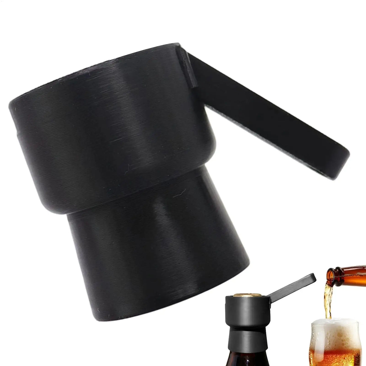 Bottle Cap Launcher – Funny Push-Down Beer Bottle Opener Novelty Bottle Opener Axl