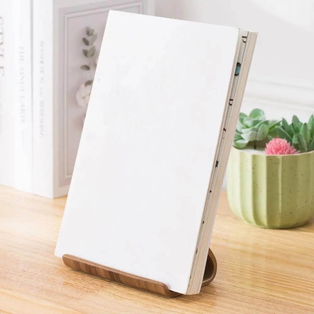 Solid Wood Phone Stand – Portable Wooden Mobile Holder Desk Wooden Phone Stand Axl