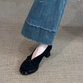 Women's Platform Mary Jane Pumps | Butterfly-Knot Heels Platform Mary Jane Pumps Axl Black 5.5cm 40