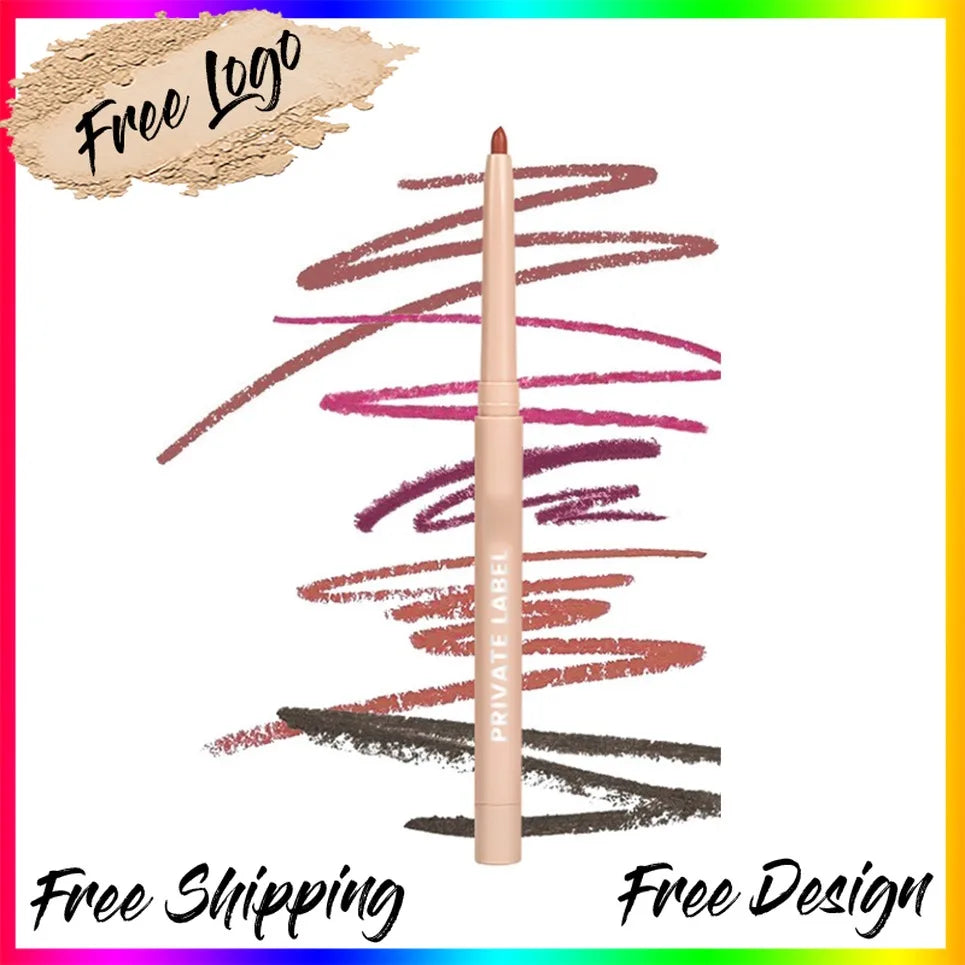 Vegan Waterproof Matte Lip Liner – Long-Lasting Nude Lip Pencil Matte Lip Liner Axl