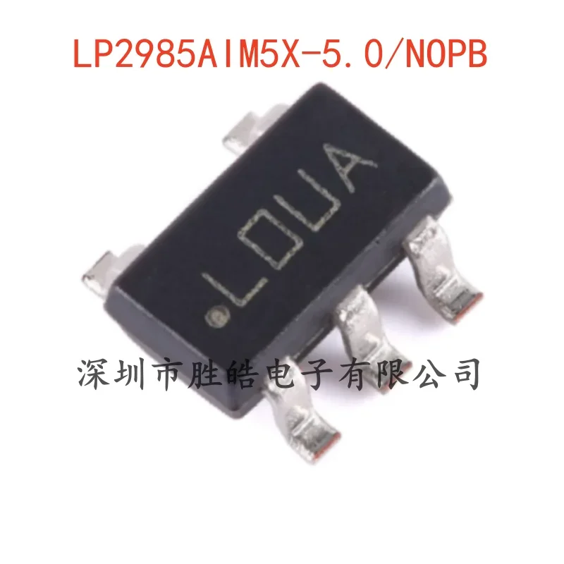 LP2985AIM5X-5.0 LDO Voltage Regulator SOT-23-5 10PCS LDO Voltage Regulator IC Axl Default Title