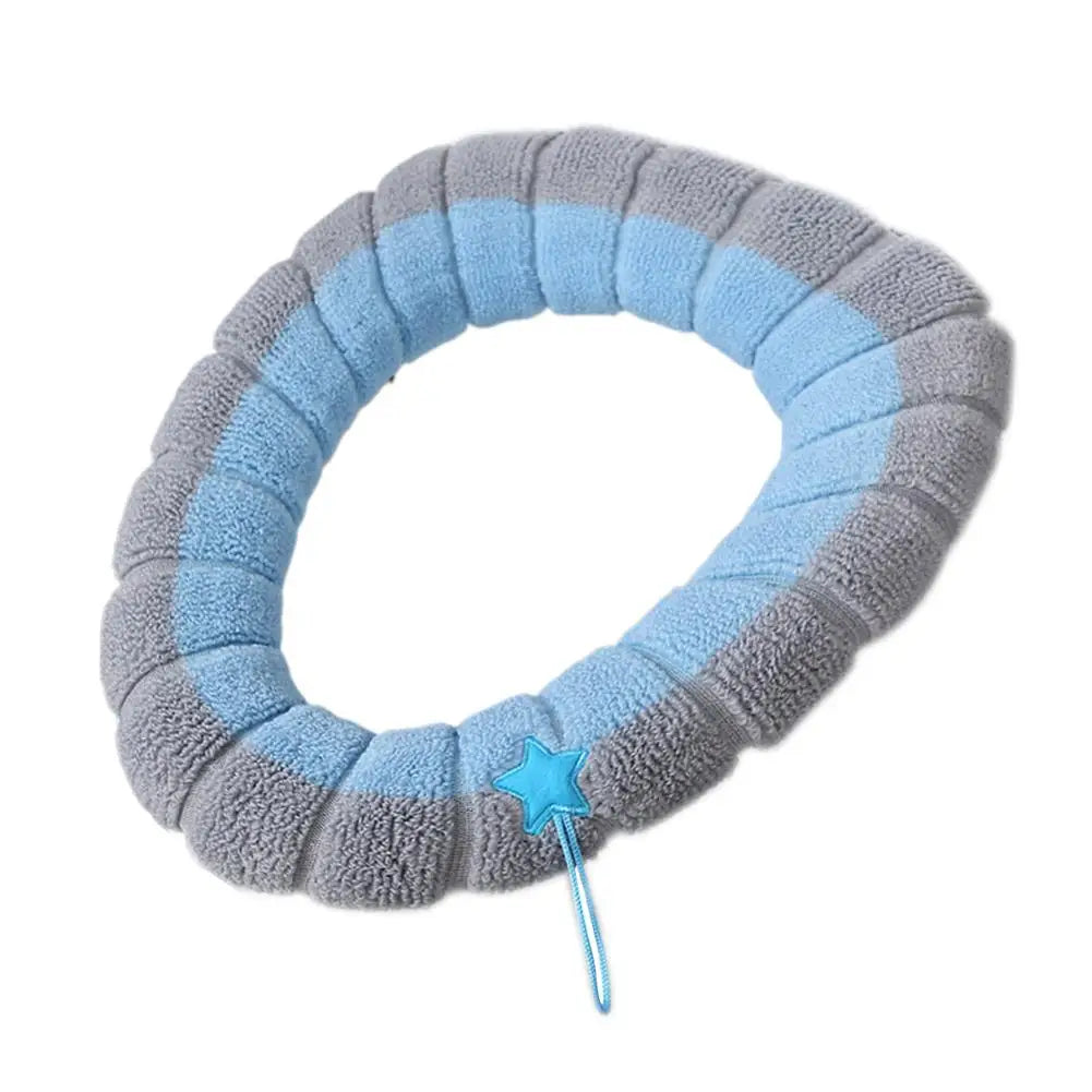 Thick Velvet Toilet Seat Cushion Cover – Universal Fit Toilet Seat Cover Axl 03 1pcs