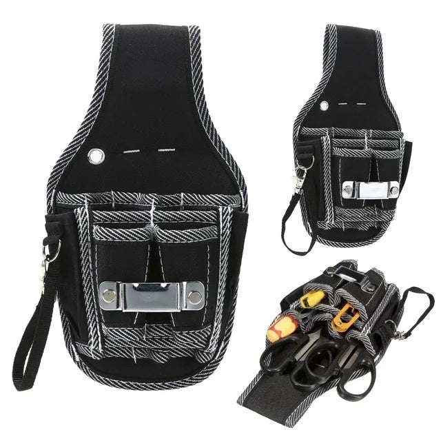 Electrician Waist Tool Belt Bag – 9-Pocket Utility Pouch Waist Tool Pouch Axl