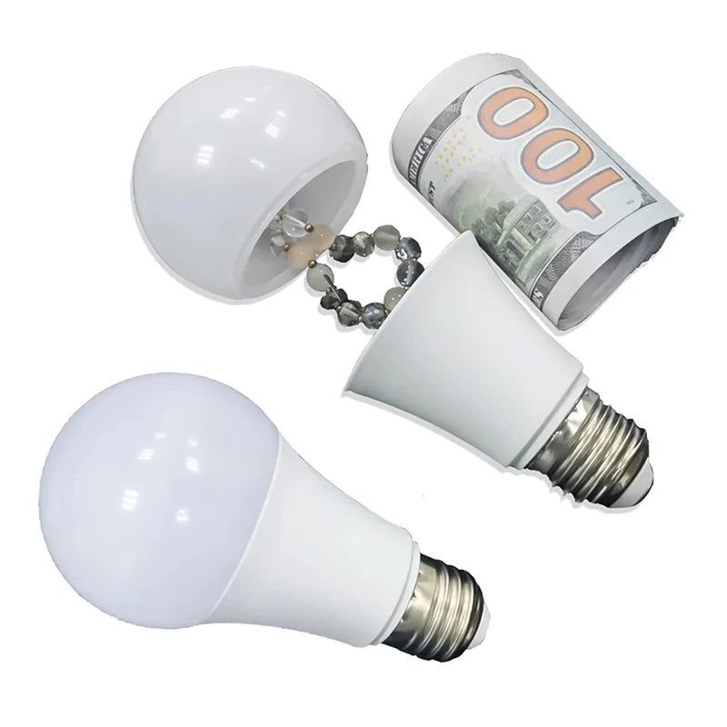 Light Bulb Diversion Safe – Hidden Secret Storage Container Diversion Safe Axl
