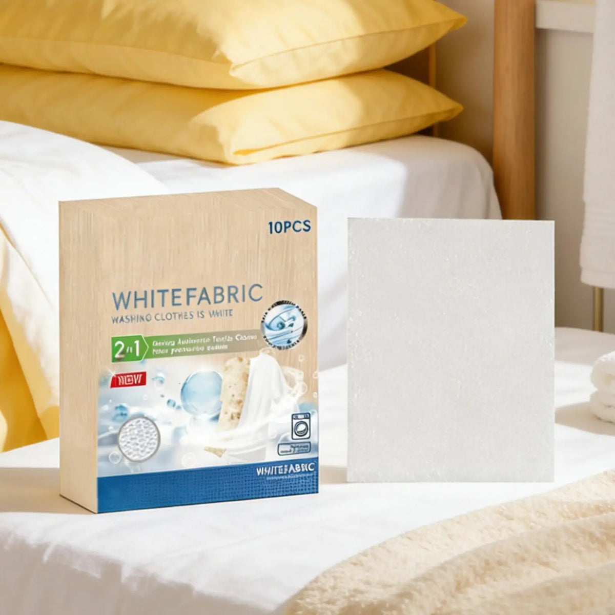 10 Sheets White Fabric Dye – Laundry Whitener for Cotton & Wool Fabric Dye Sheets Axl