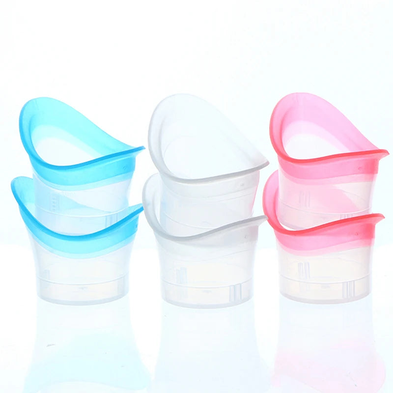 Silicone Eye Wash Cups 2 Pack – Reusable Soft Eye Bath Cup Eye Wash Cup Axl