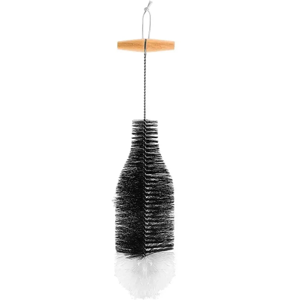 Long Handle Bottle Brush – Wine, Beer & Soda Bottle Cleaner Bottle Cleaning Brush Axl black1PCS