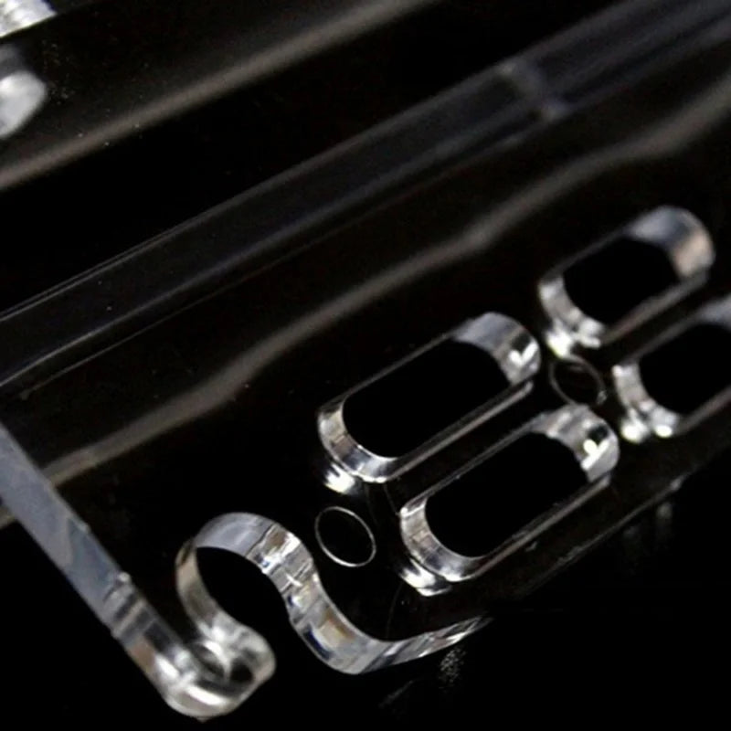 Acrylic Aquarium Tool Holder – Tank Rack for Tweezers & Scissors Aquarium Tool Organizer Axl