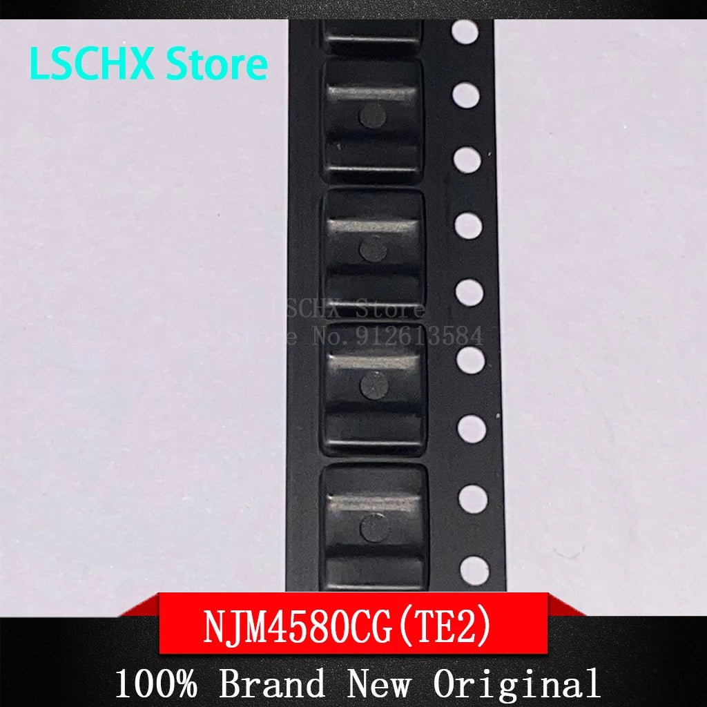 10pcs NJM4580 Dual Op-Amp Audio IC Chips – Multi-Package Pack Op-Amp IC Chip Axl