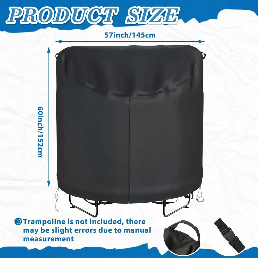 Heavy-Duty Waterproof Trampoline Winter Cover – Rain & Snow Trampoline Cover Axl