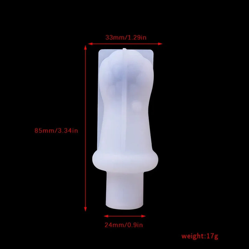 Silicone Resin Mold Set – Crown, Cat Paw & Rabbit DIY Craft Resin Craft Mold Axl cat s paw