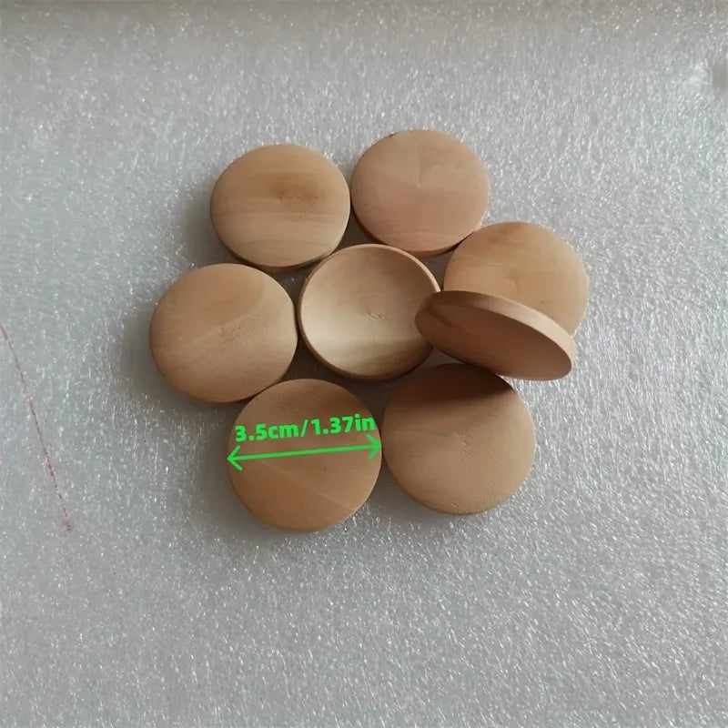 30 Pcs Wooden Landscape Ornament Discs – Natural Wood DIY Decor Wood Craft Discs Axl