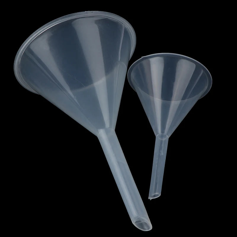 Clear Plastic Lab Filter Funnel – 60mm & 90mm Mouth Lab Filter Funnel Axl