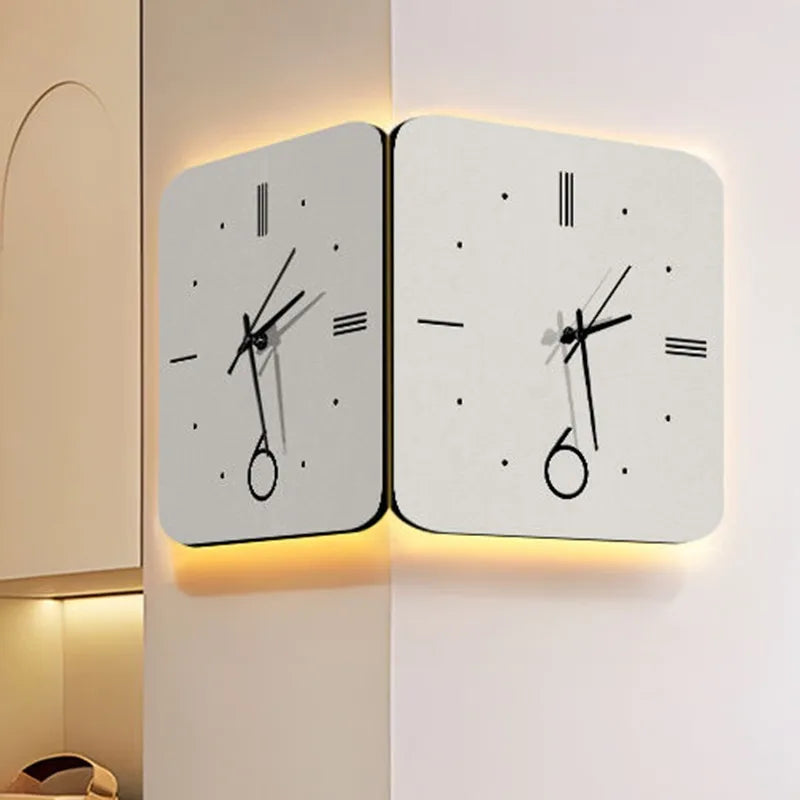 Modern Silent Wall Clock – Minimalist Square Resin 30cm Decor Wall Clock Axl A 30x30x2CM
