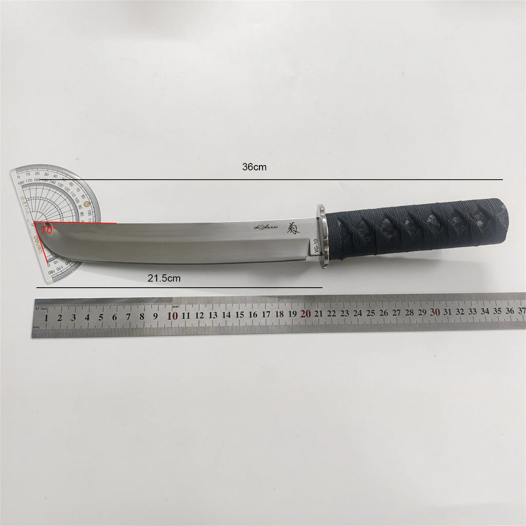 Hand-Forged Japanese Cleaver Kitchen Knife with Sheath Kitchen Cleaver Knife Axl