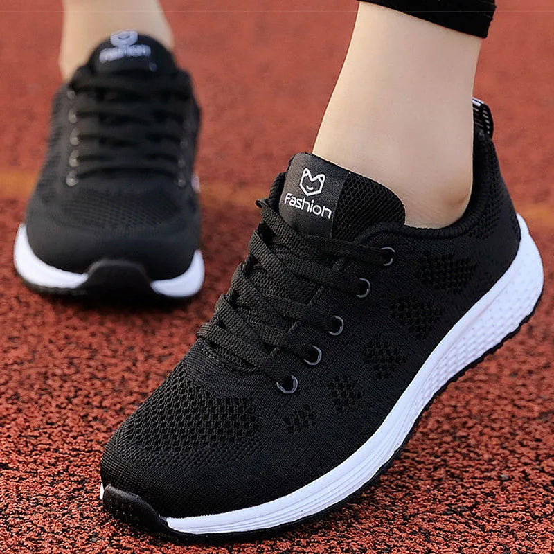 HAJINK Women's Casual Sneakers – Breathable Air Mesh Trainers Women's Casual Sneakers Axl