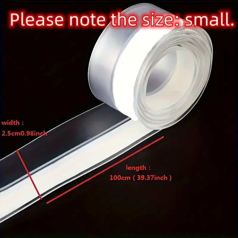Silicone Door Bottom Seal Strip – Windproof & Dustproof 39in Door Seal Strip Axl