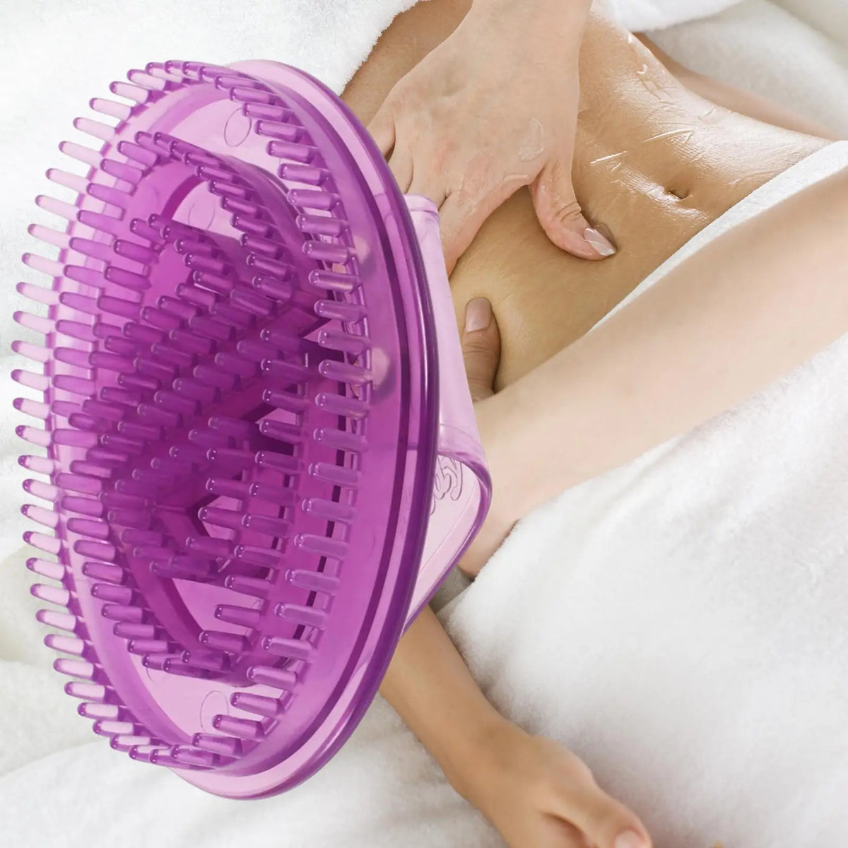 Silicone Massage Brush – Full Body Multi-Texture Pressure Tool Massage Brush Axl