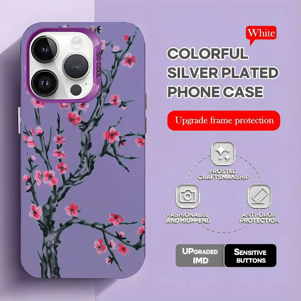 Vaporwave Arizona Tea iPhone Case | Anti-Scratch Plating Cover iPhone Phone Case Axl