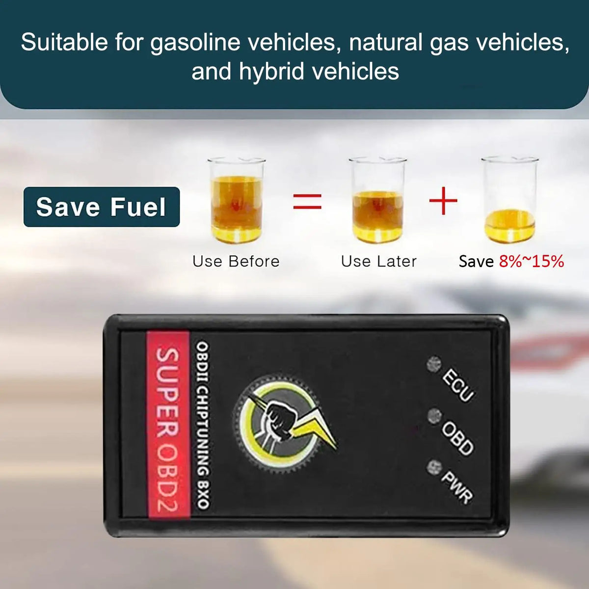 OBD2 Fuel Saver Device – Adaptive Car Engine Optimizer OBD2 Performance Device Axl