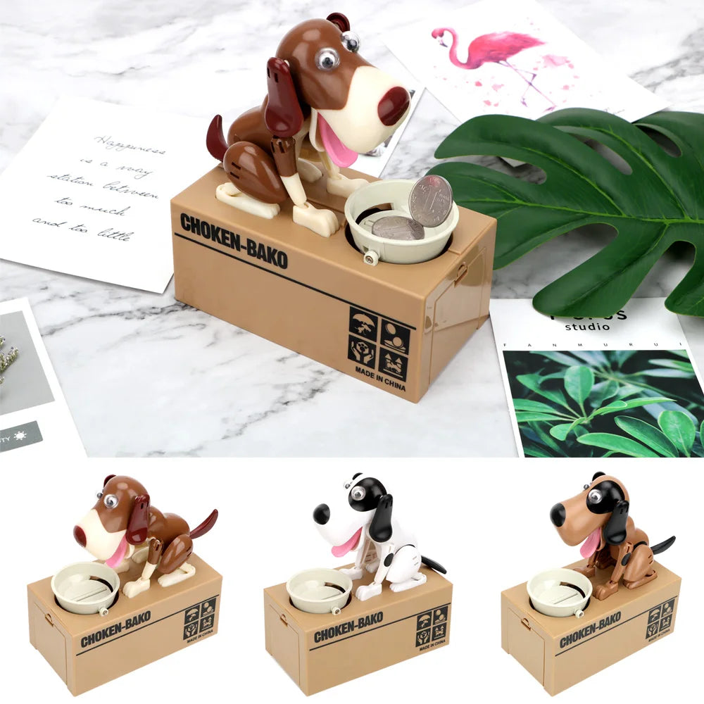 Robotic Dog Coin Bank – Interactive Electronic Piggy Bank for Kids Electronic Piggy Bank Axl