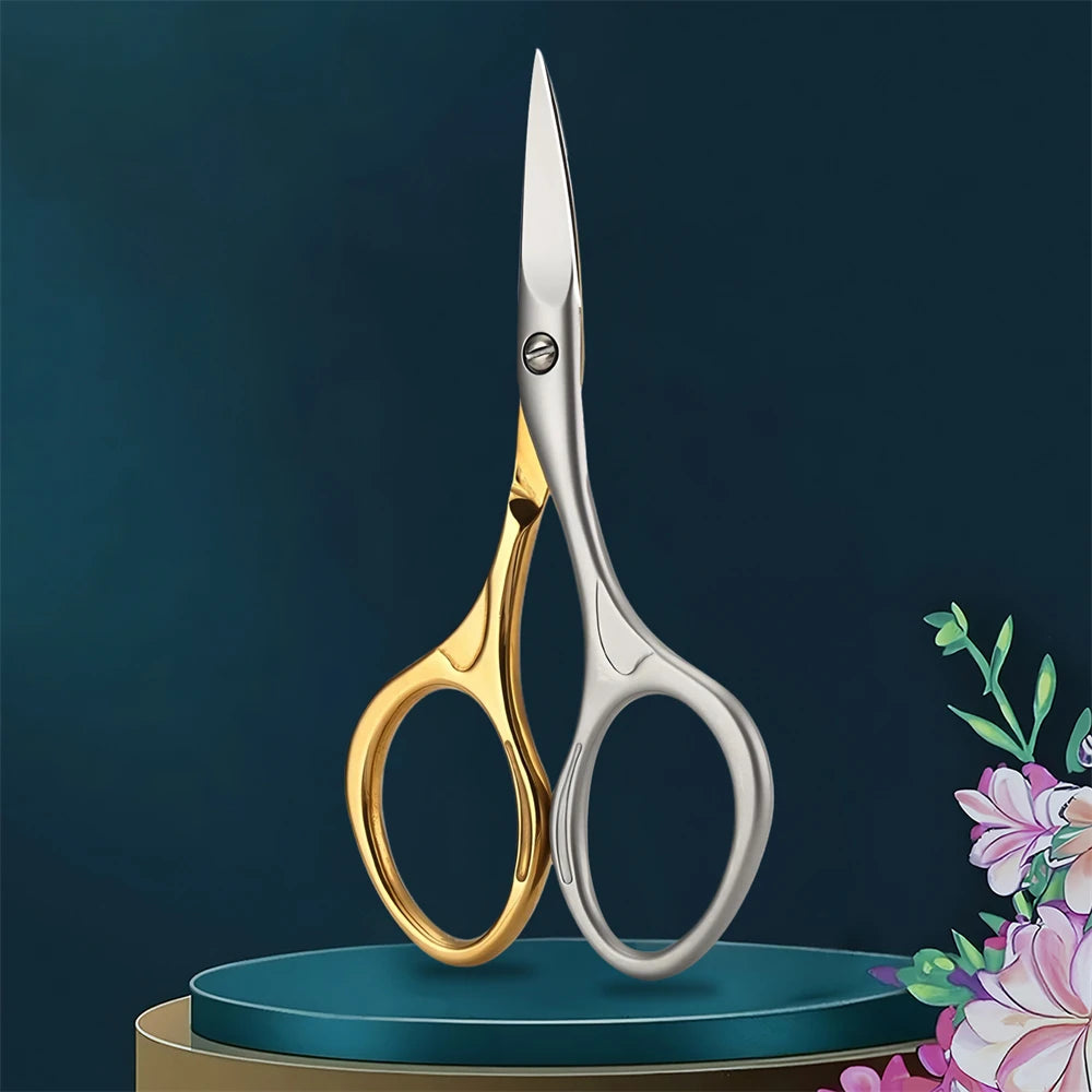 Professional Stainless Steel Cuticle Scissors & Nail Trimmer Nail Cuticle Trimmer Axl -Nail scissors-GS