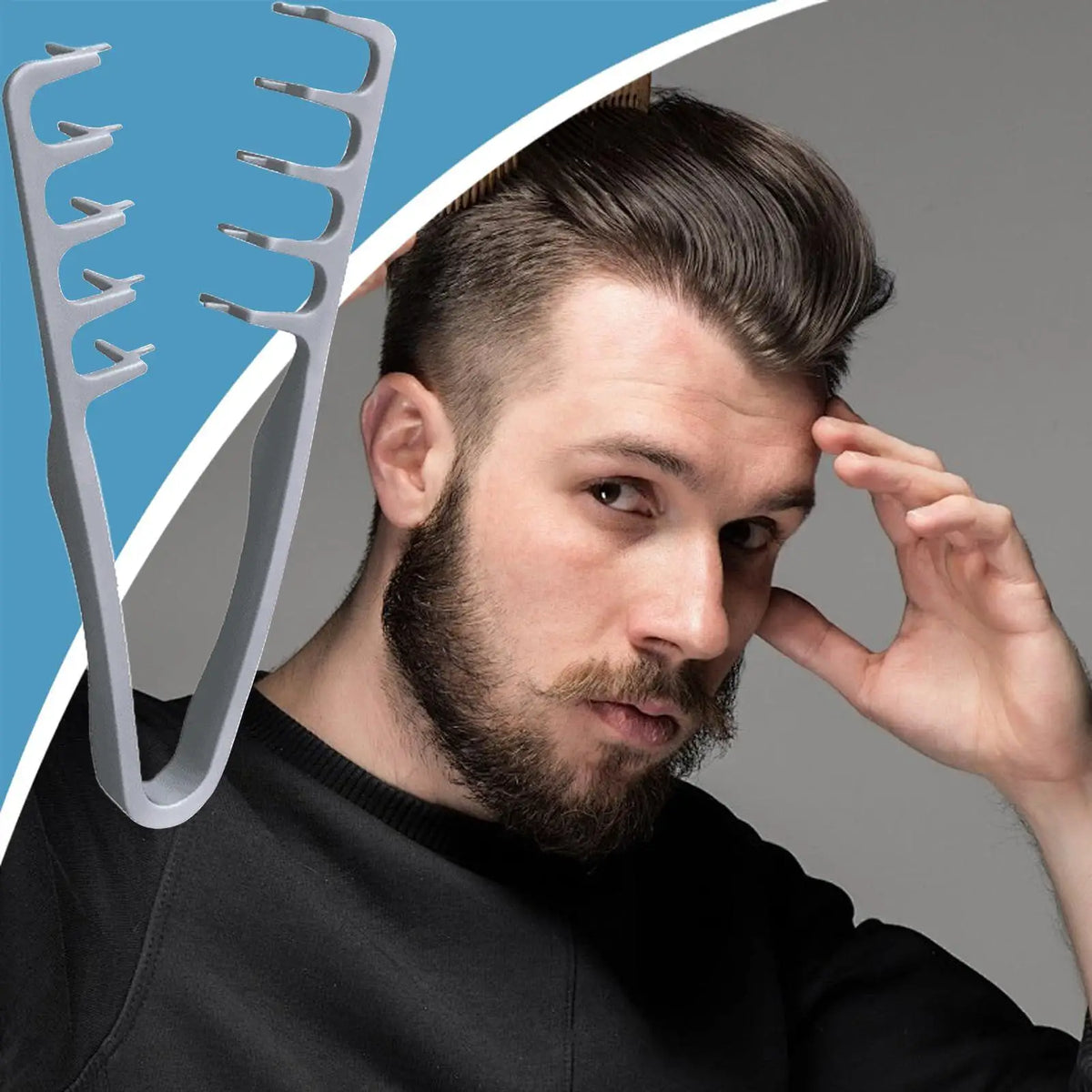 Wide-Tooth Volumizing Hair Comb – Detangling & Styling Hair Styling Comb Axl
