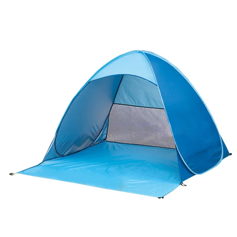 Foldable Beach Shade Tent – Portable Sun Shelter for 3–4 Beach Shade Tent Axl