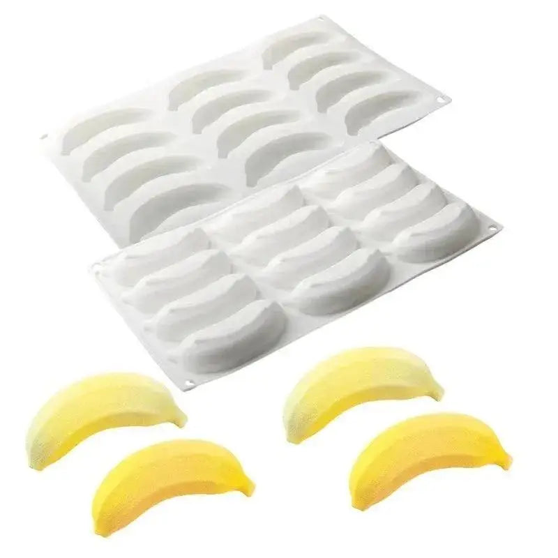 Silicone Fruit Mousse Cake Molds – 3D Dessert Baking Moulds Silicone Cake Mold Axl