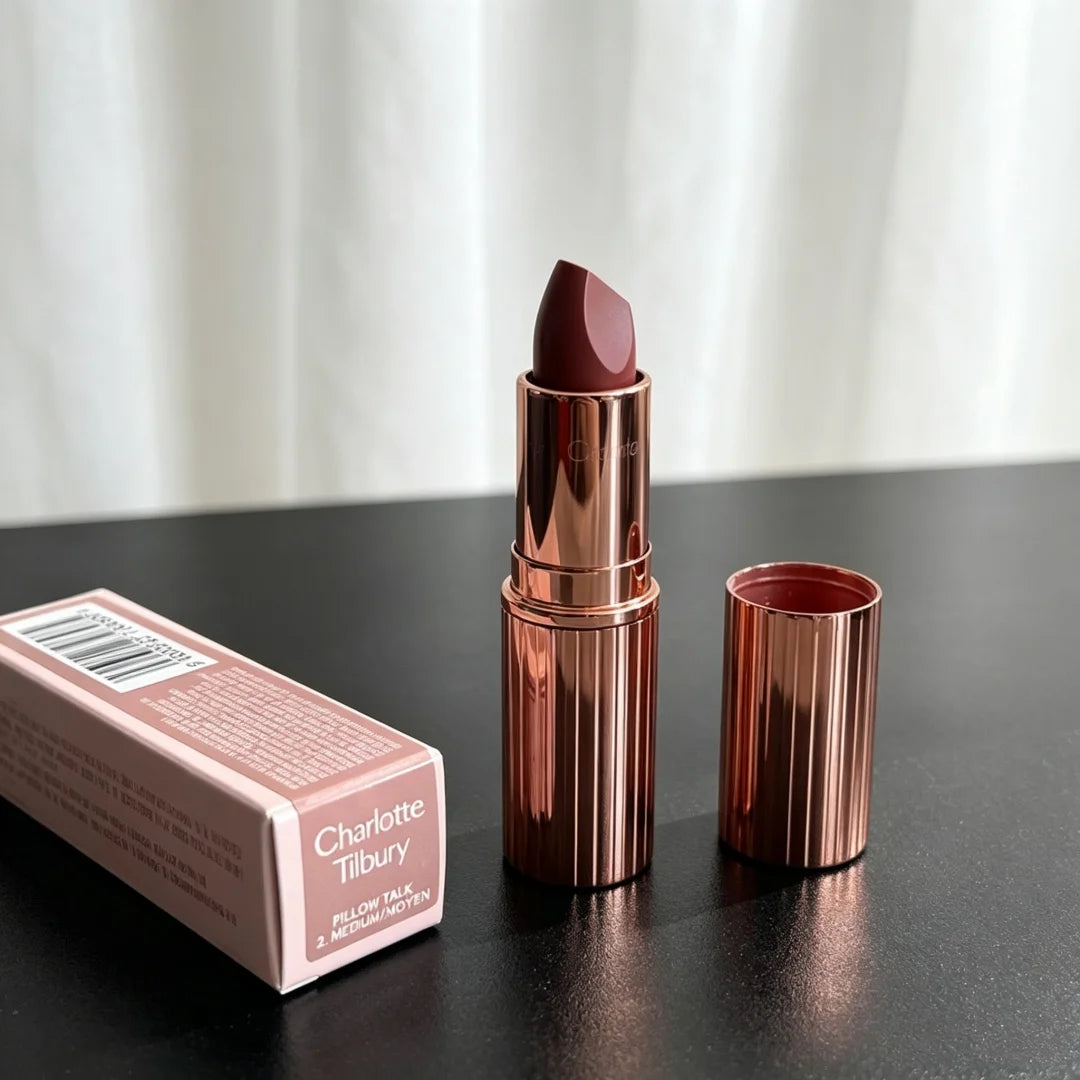 Charlotte Tilbury Moisturizing Lip Gloss & Velvet Lipstick Set Lip Gloss Set Axl Pillow Talk