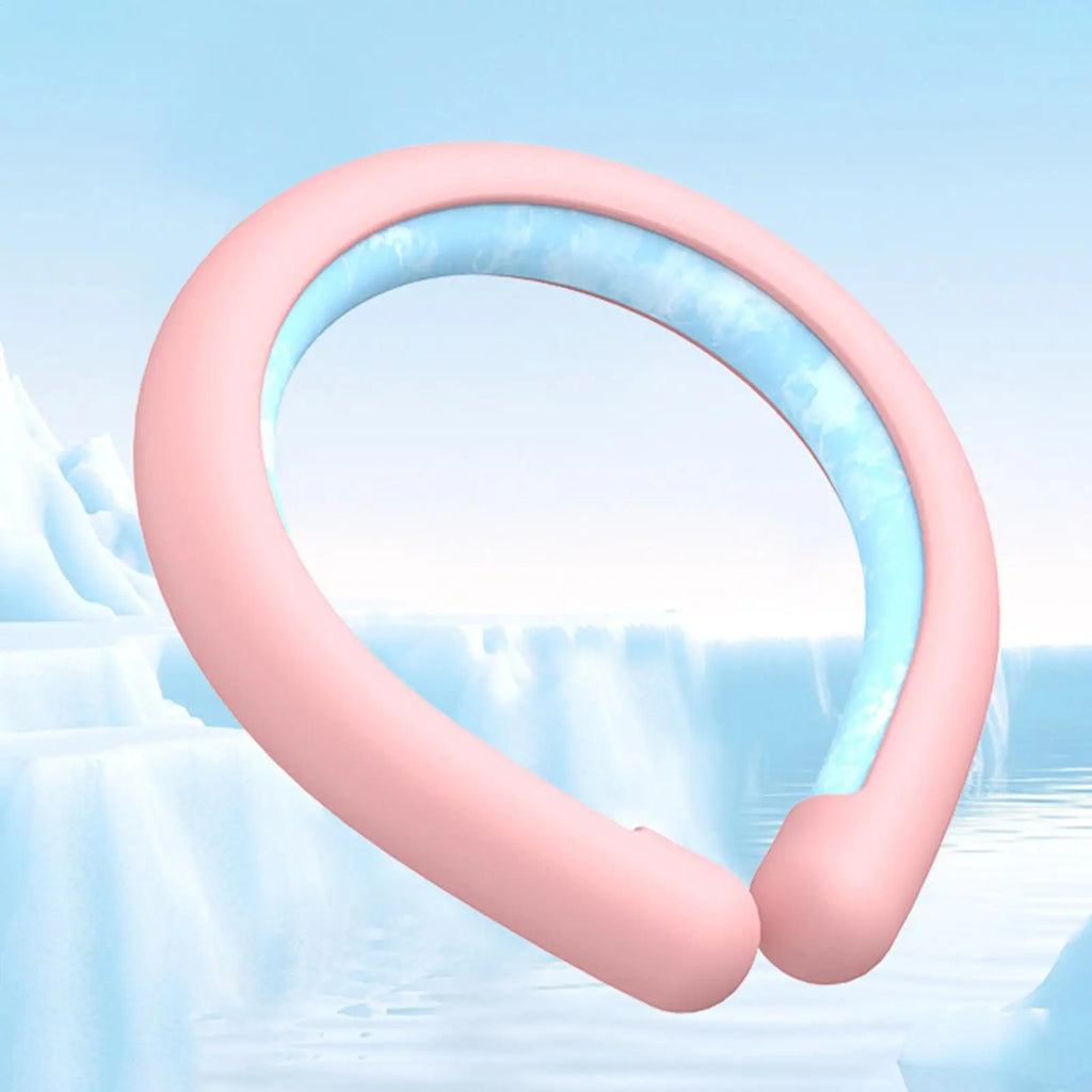 Reusable PCM Cooling Neck Wrap – Wearable Ice Neck Cooler Cooling Neck Wrap Axl