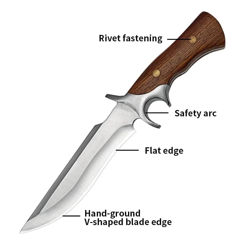 M390 Carbon Steel Boning Knife – Sharp Butcher Meat Cleaver Boning Knife Axl