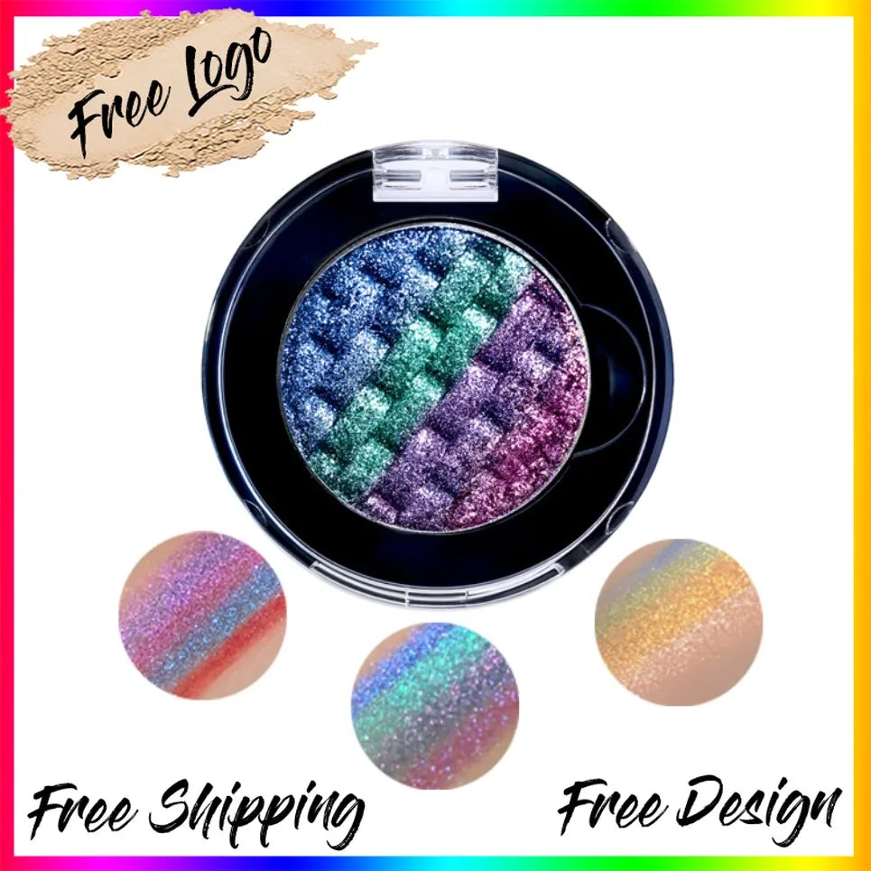 26mm Chameleon Rainbow Eyeshadow Palette | Vegan Wholesale Eyeshadow Palette Axl