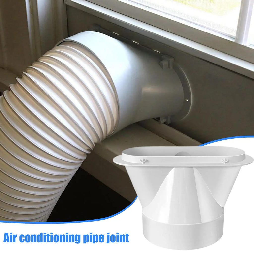 Portable AC Exhaust Hose Adapter – Flat Coupler 130mm/150mm AC Hose Adapter Axl