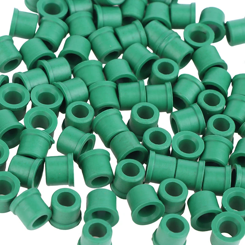 HVAC O-Ring Gaskets 50/100Pcs – R410A R134A 1/4" Hose Seal Kit HVAC Sealing Gaskets Axl