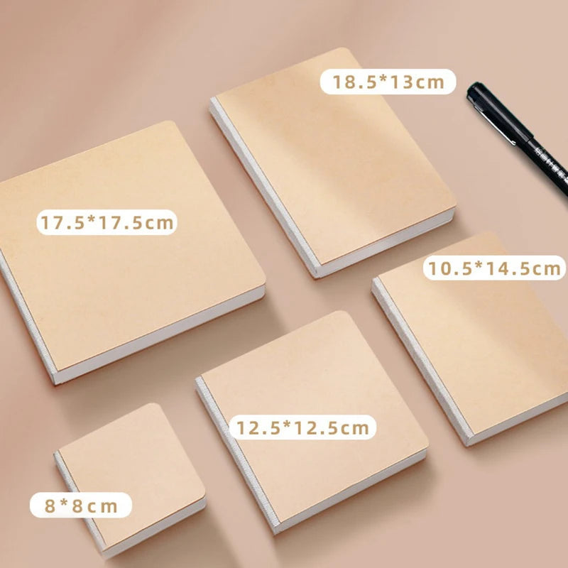 Mini Pocket Watercolor Sketchbook – Thick Paper Art Journal Pocket Sketchbook Axl