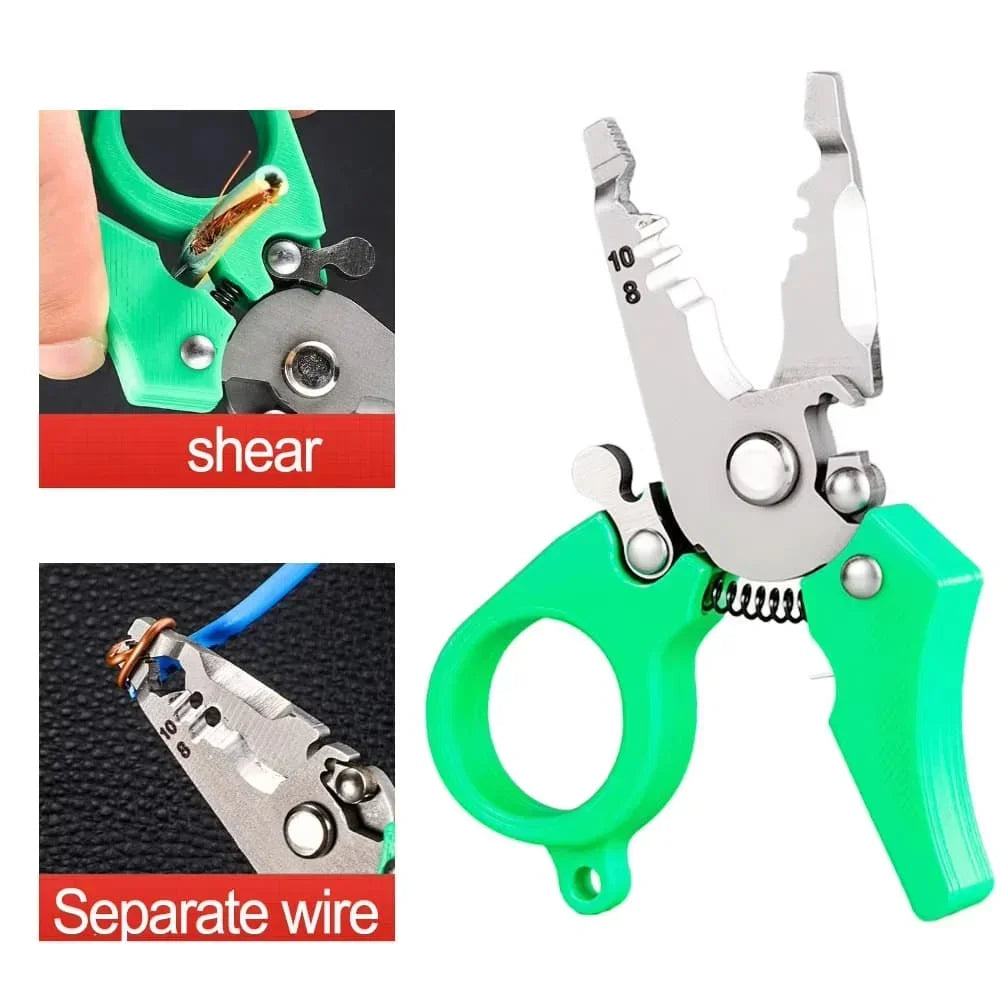 Automatic Wire Stripper, Cutter & Crimper Tool – Aluminum Wire Stripping Tool Axl