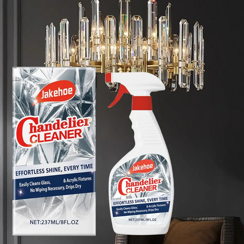 No-Wipe Chandelier & Glass Cleaning Spray – Streak-Free Shine Glass Cleaning Spray Axl