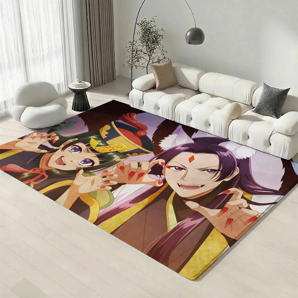 Apothecary Diaries Anime Flannel Floor Mat – Non-Slip Rug Anime Floor Mat Axl