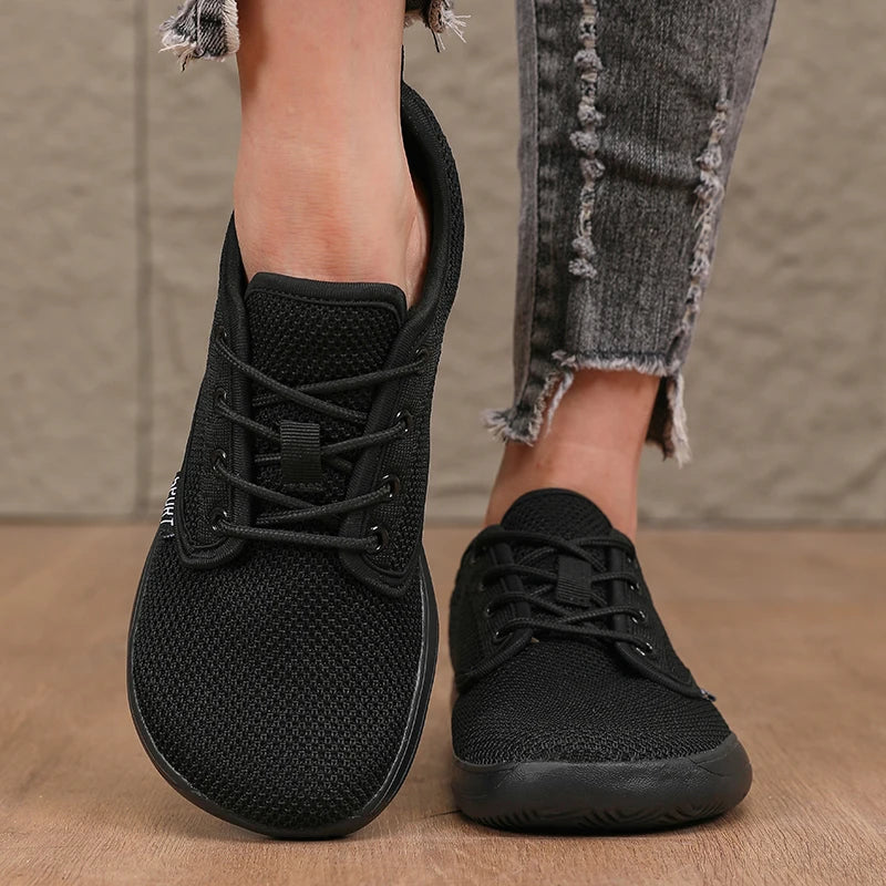 ZULIWAGN Wide Fit Women's Indoor Training Sneakers Anti-Slip Training Sneakers Axl