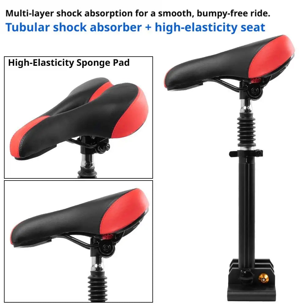 Adjustable Electric Scooter Seat & Saddle – Quick Release Cushion Scooter Seat Axl