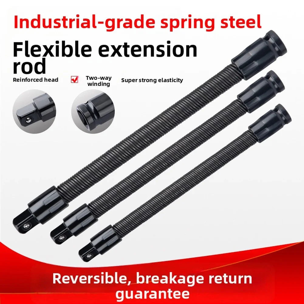 Flexible Socket Extension Bar with Air Joint – 10 & 14 Inch Socket Extension Bar Axl