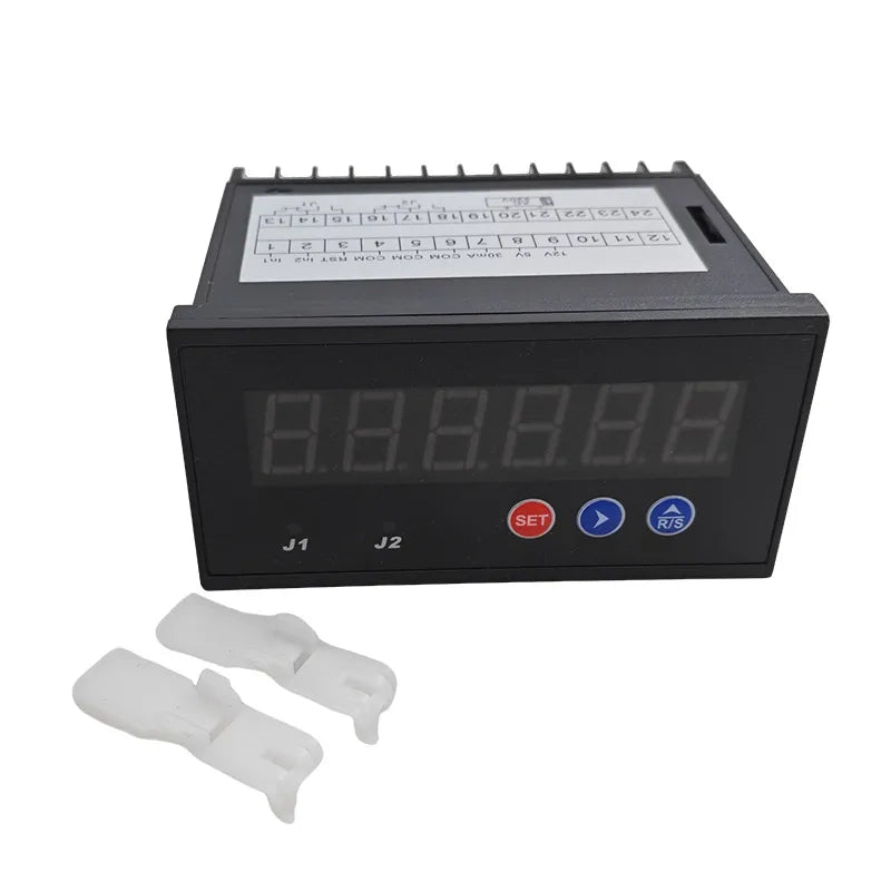 CNMAWAY HB961 6-Digit Reversible Raster Counter 12V 24V 220V Digital Counter Meter Axl