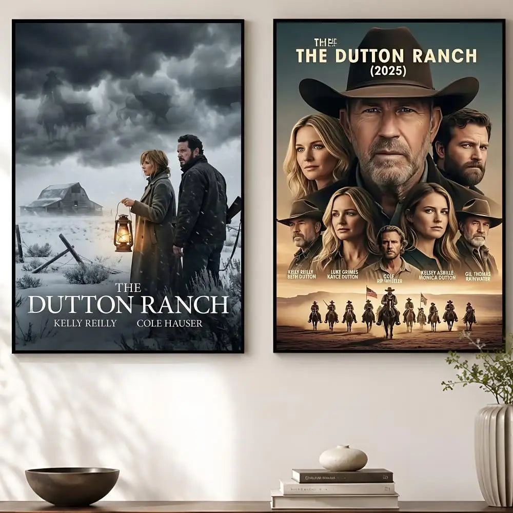 Dutton Ranch Wall Poster – Self-Adhesive HD Waterproof Art Print Wall Art Poster Axl