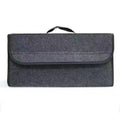 Large Soft Felt Car Trunk Organizer – Anti-Slip Boot Storage Bag Car Trunk Organizer Axl 1pc Gray