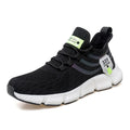 AZGB Unisex Breathable Mesh Running Shoes – Lightweight Sneakers Running Sneakers Axl Black White 41