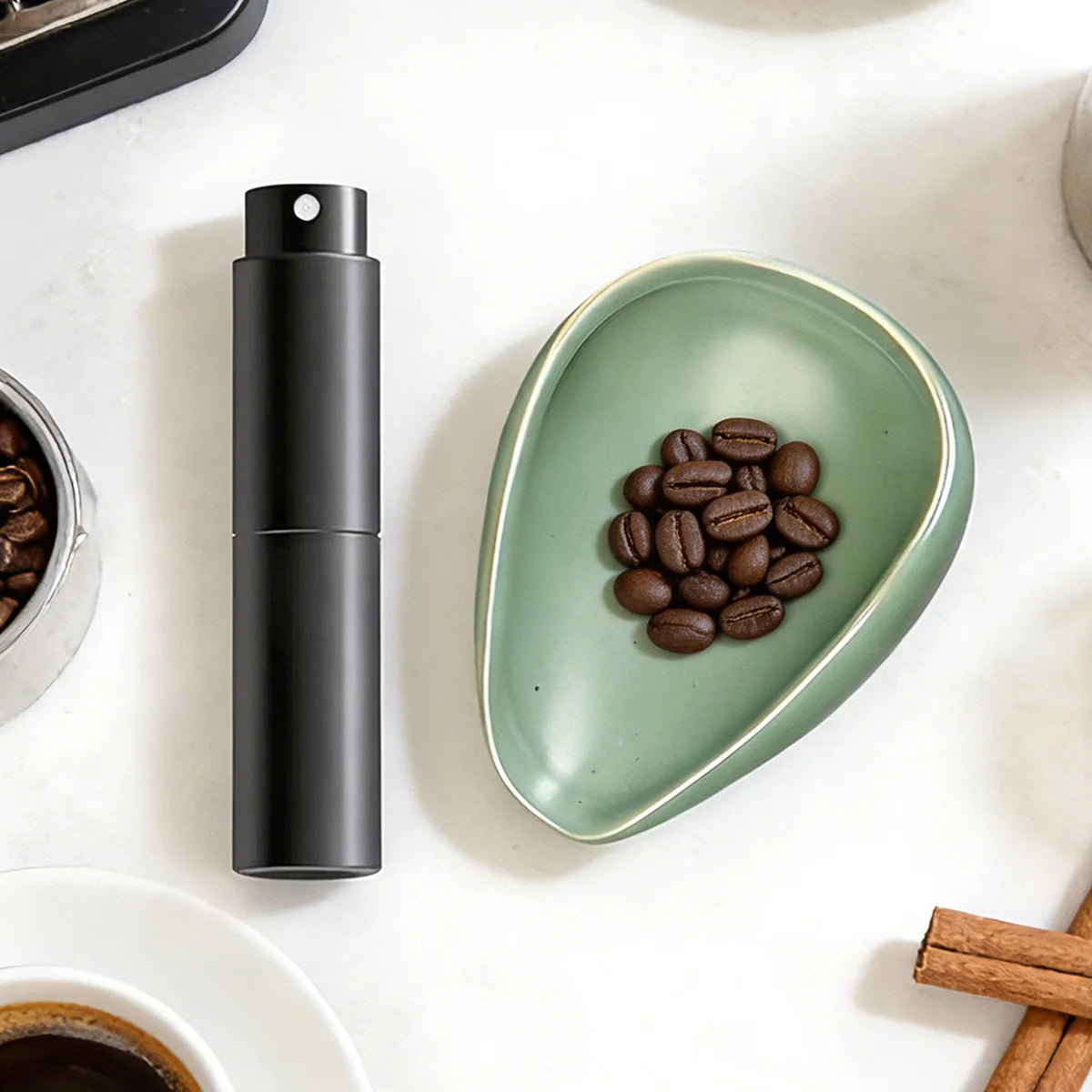 Coffee Bean Dosing Cup & RDT Spray Bottle Set | Ceramic Kit Coffee Dosing Kit Axl