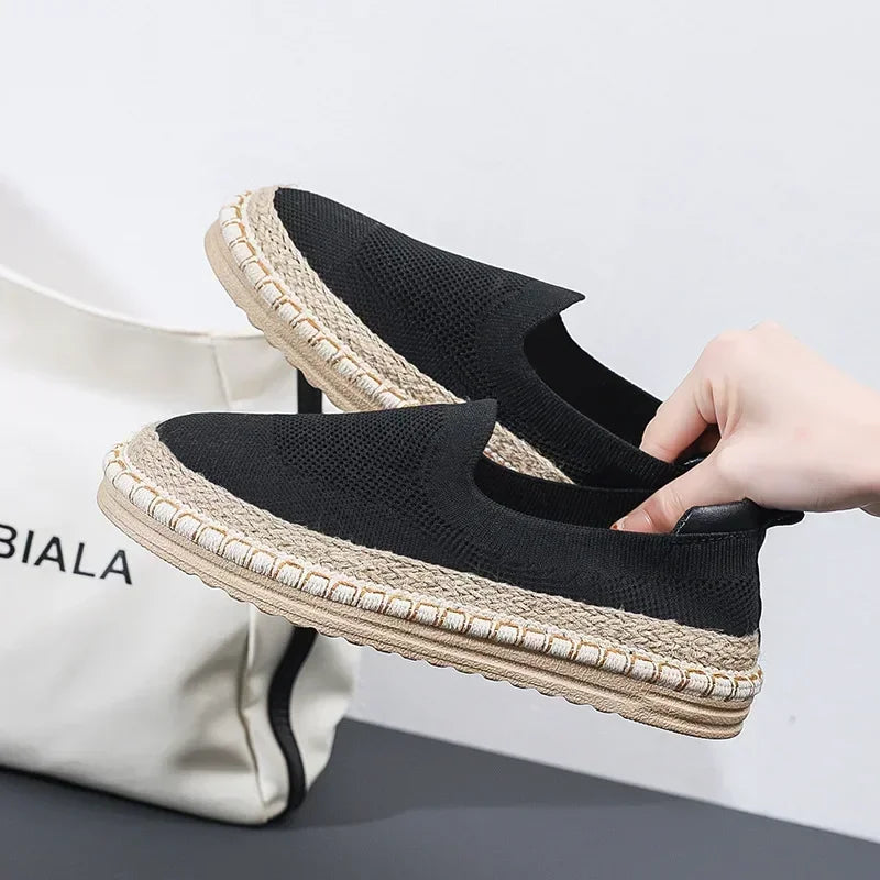 Women's Breathable Slip-On Flat Sneakers & Casual Loafers Slip-On Sneakers Axl 9 38